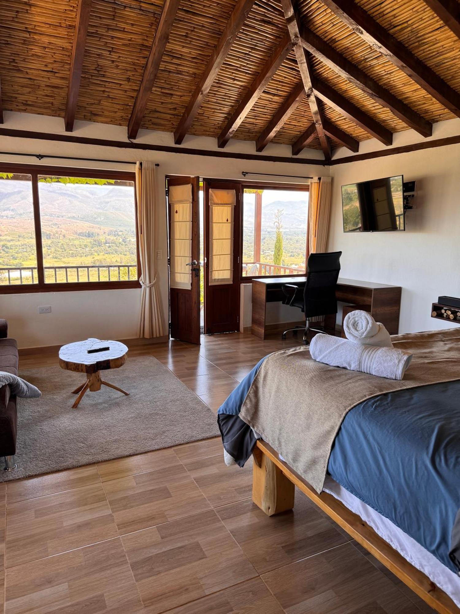 Glamping Con Jacuzzi Mirador Jarana Виля Де Лейва Екстериор снимка