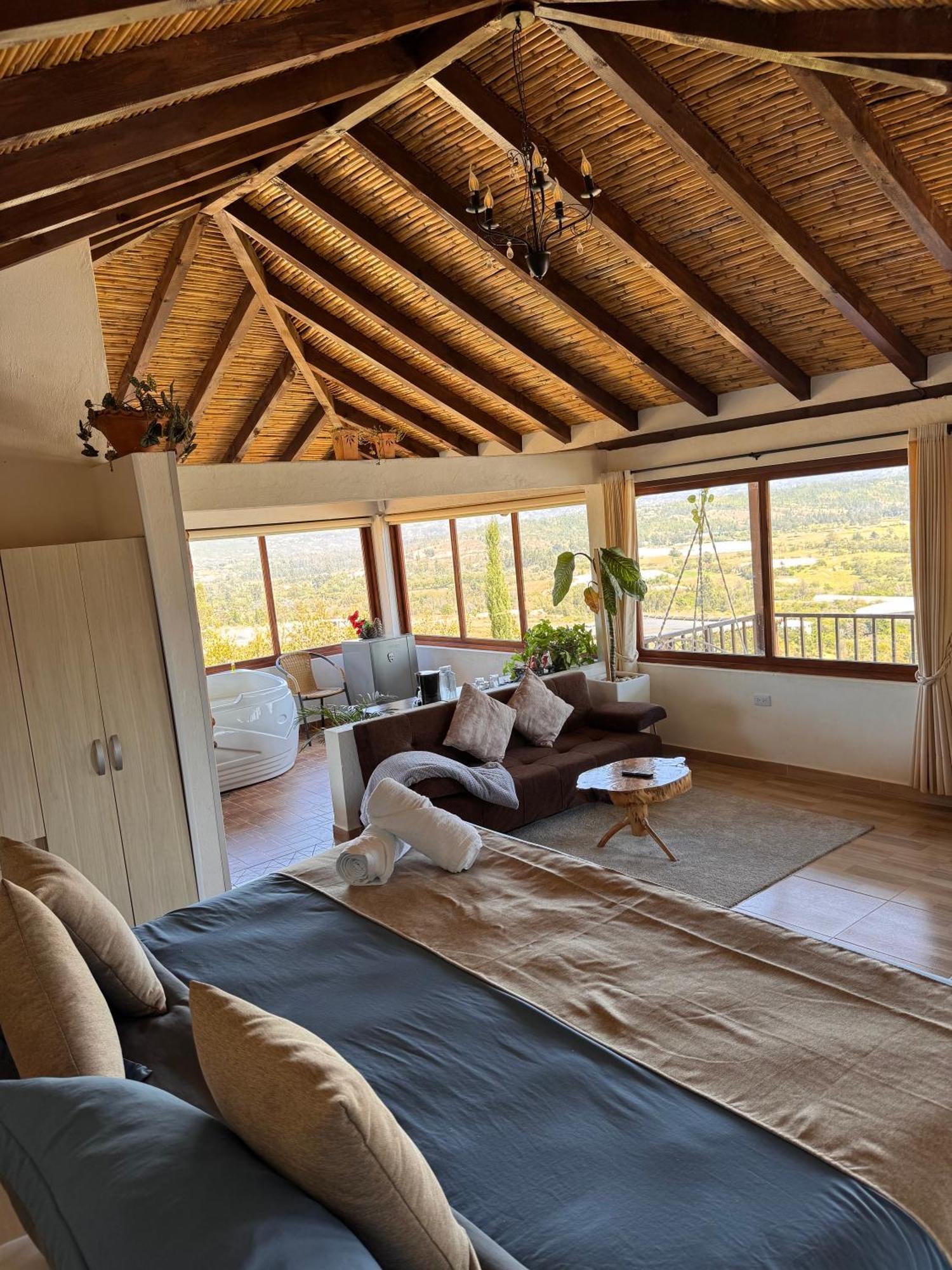 Glamping Con Jacuzzi Mirador Jarana Виля Де Лейва Екстериор снимка